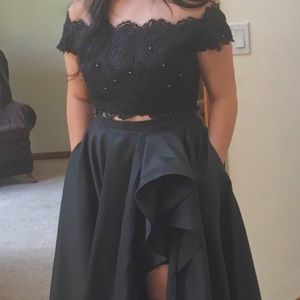 Black Sherri Hill Prom Dress